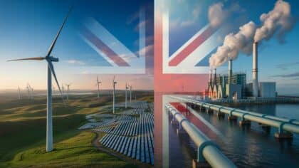 Mix électrique Royaume-Uni 2025