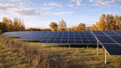 centrale photovoltaïque au sol Caudecoste