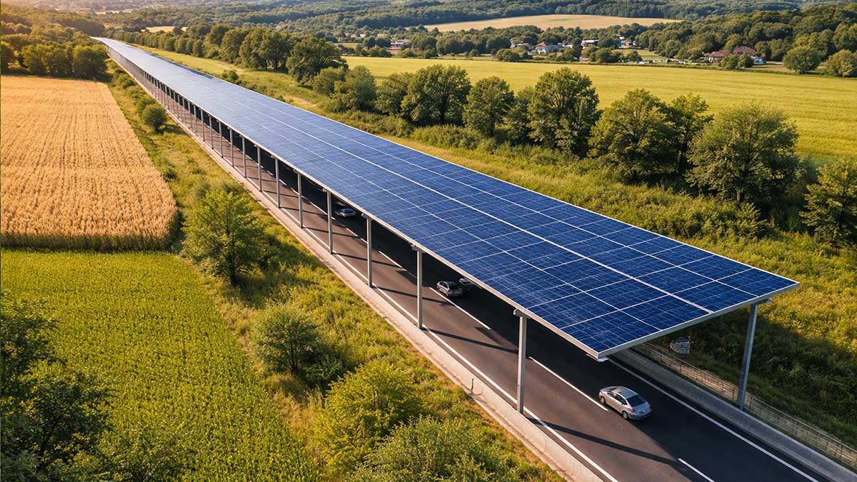 route solaire Lubersac