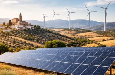 Prix électricité Espagne renouvelables