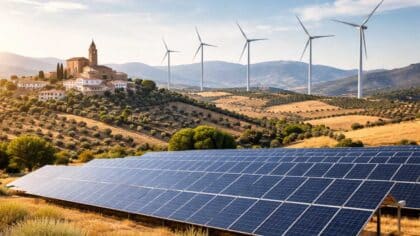 Prix électricité Espagne renouvelables