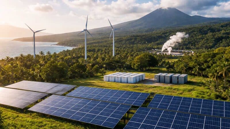 autonomie énergétique Guadeloupe 2050