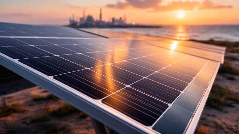 panneaux solaires pérovskite