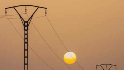 système électrique français solaire européen