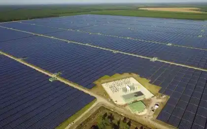 Parc photovoltaique en gironde