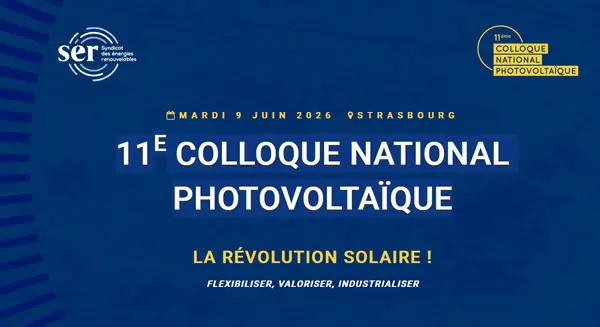 11eme colloque national photovoltaïque