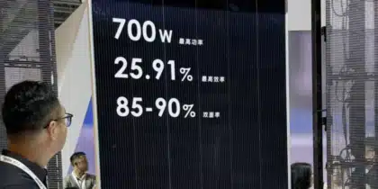 rendement panneau solaire