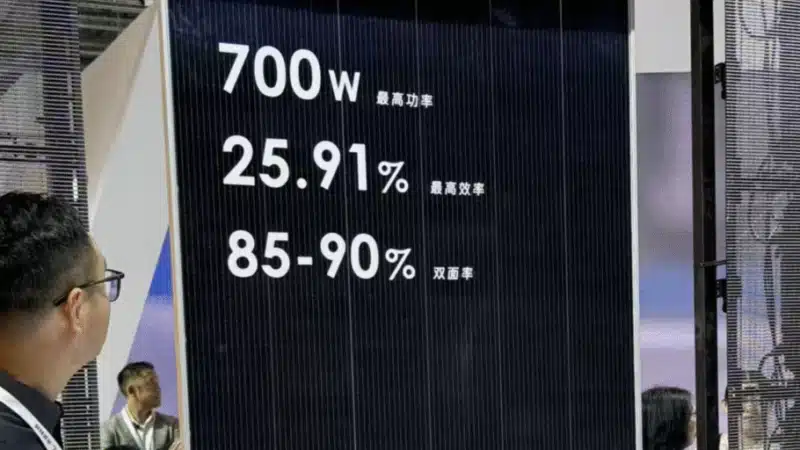 rendement panneau solaire