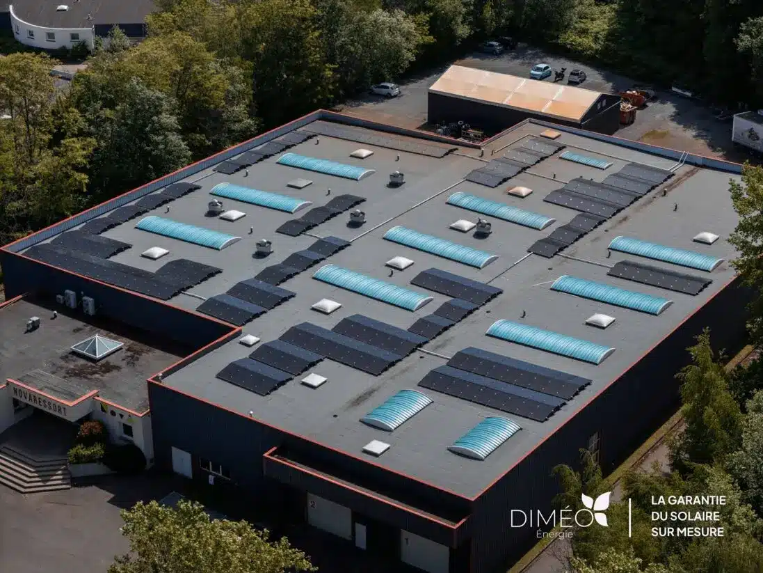 installation solaire en entreprise en autoconsommation