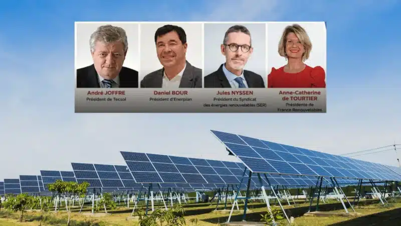 tribune collective photovoltaïque