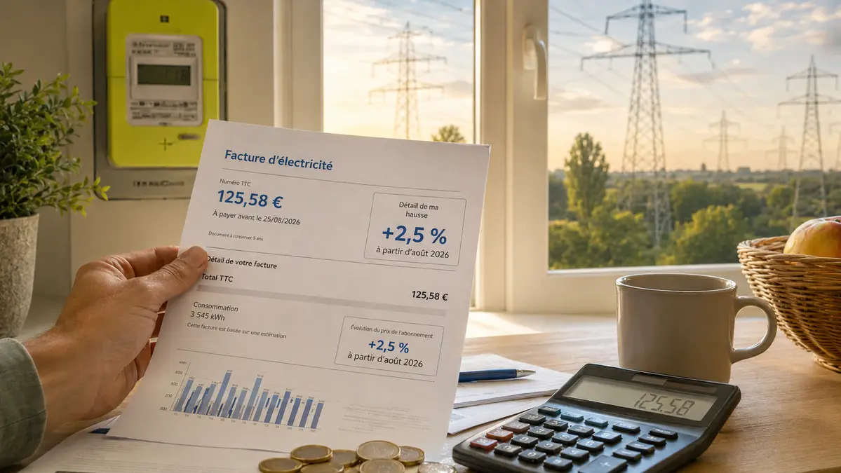 augmentation facture electricité