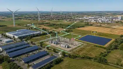 Seuil 1 MW centrale eolienne et photovoltaique