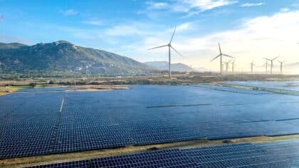 Energies renouvelables eolien et solaire