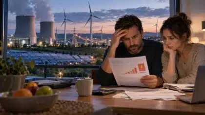 hausse de la facture d'électricité