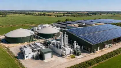 repowering d'une centrale solaire avec methanisation