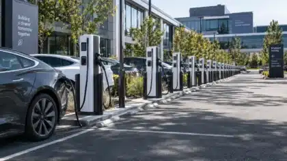 borne recharge voiture electrique entreprise