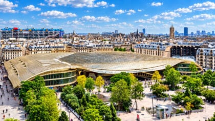 Canope halle solaire paris