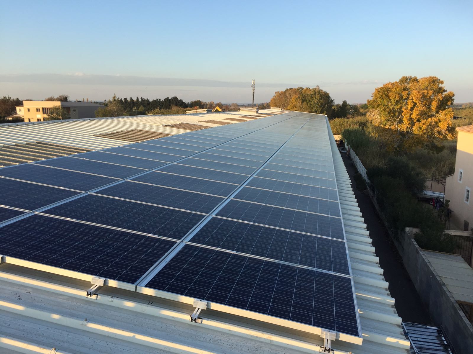 Installation 36 kWc revente au réseau