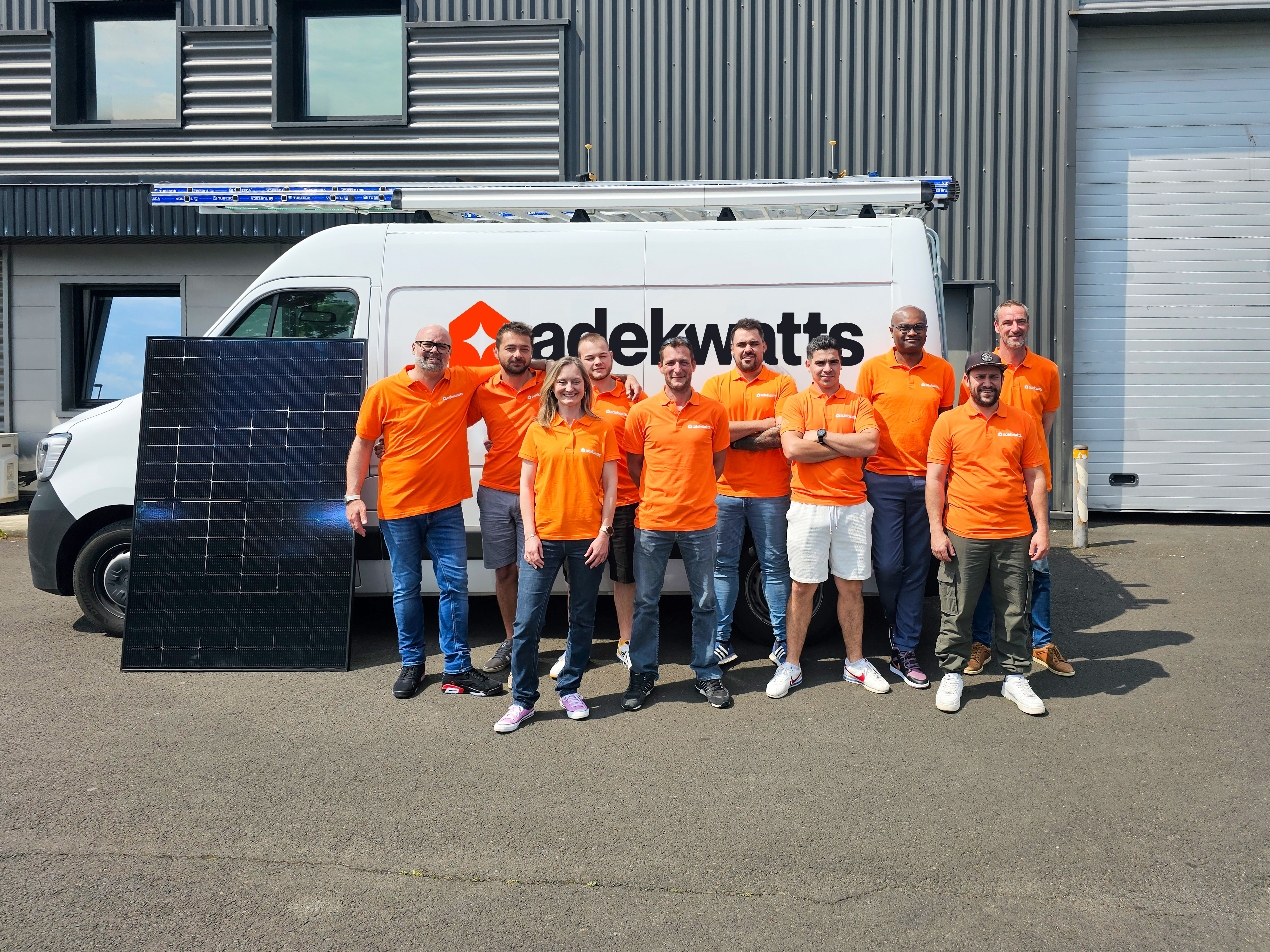 L'équipe d'adekwatts de Clermont-Ferrand