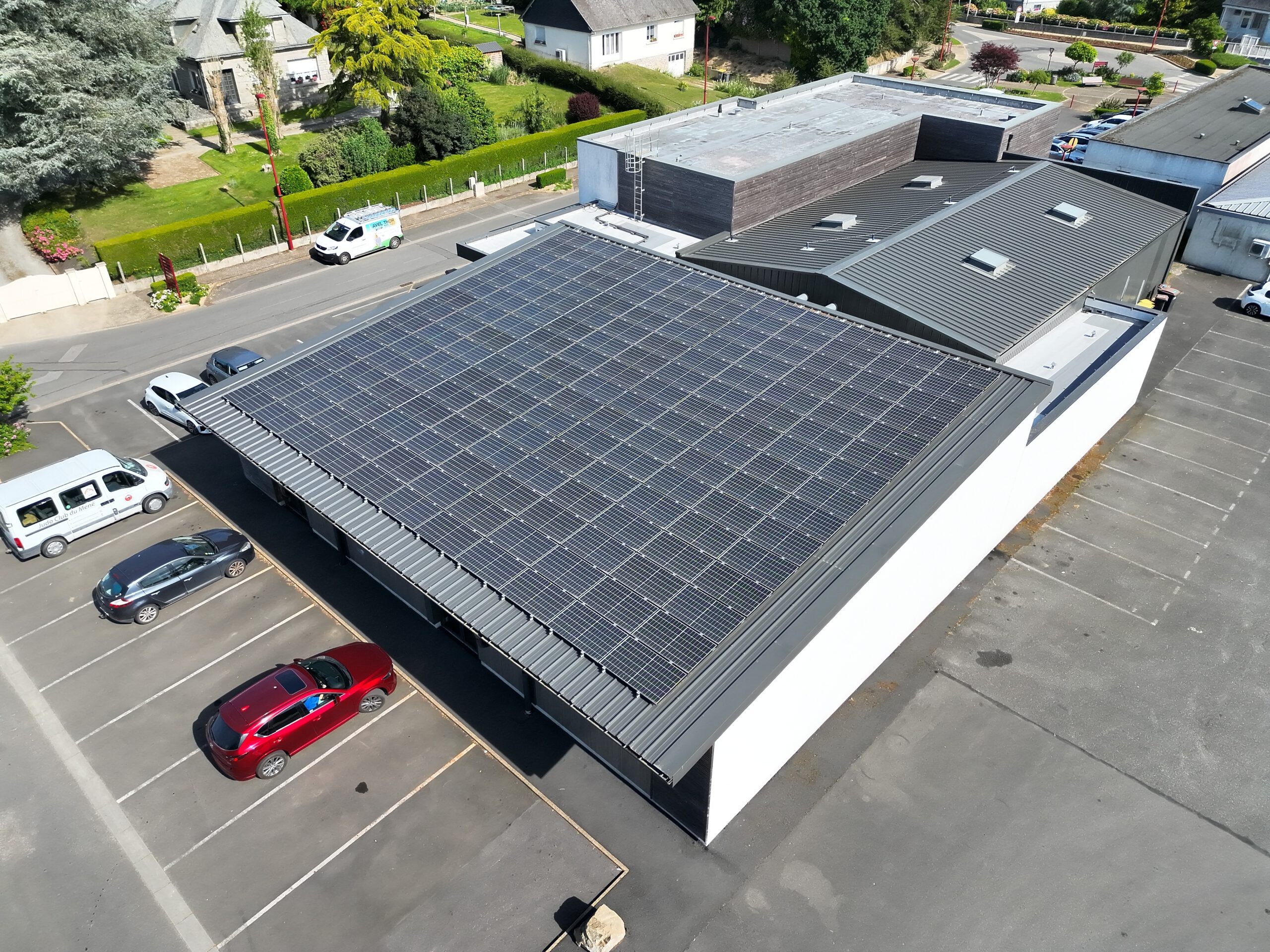 Installation solaire industriel
