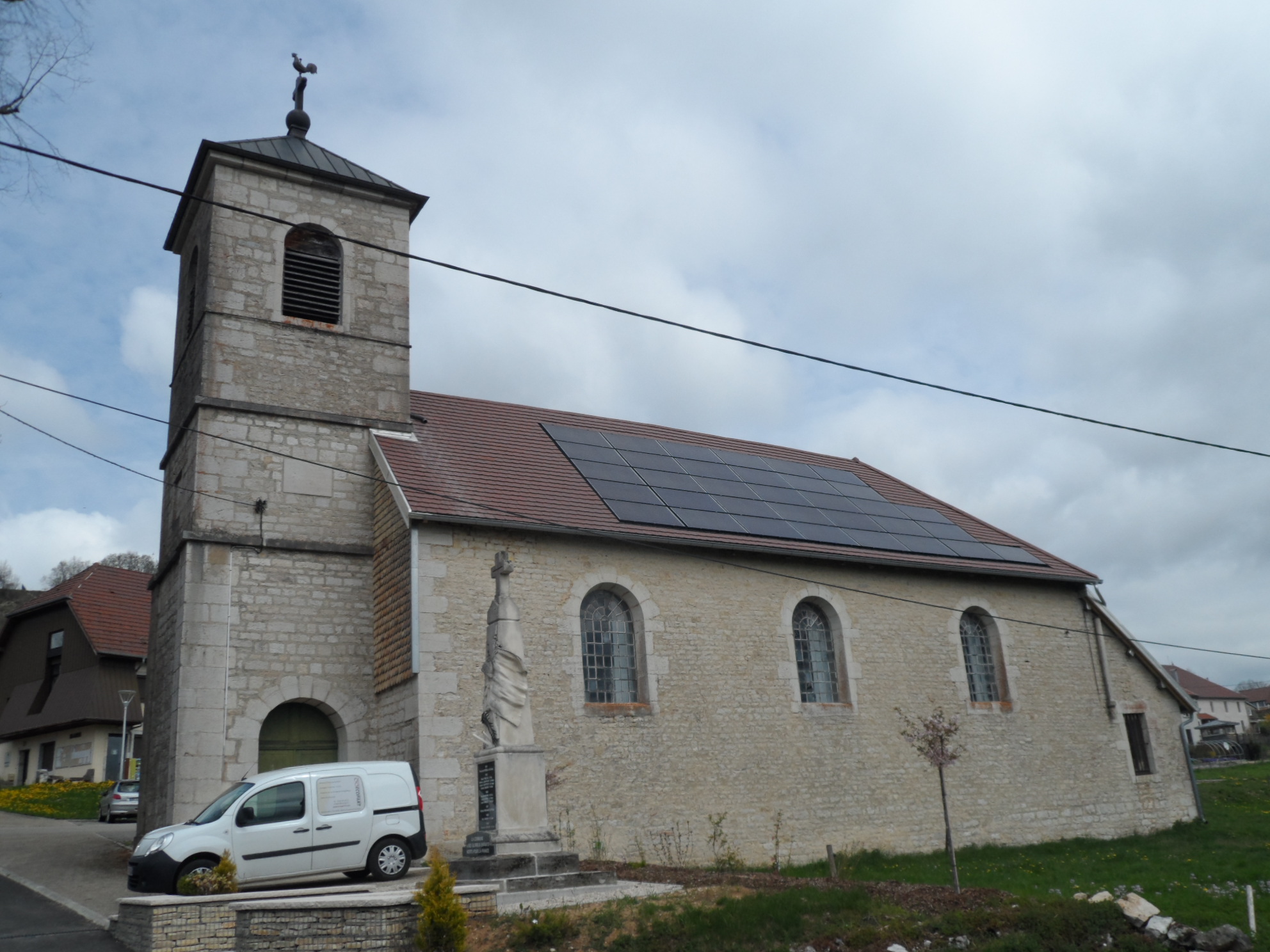 Eglise de Hautepierre Le Châtelet [9kWc Vente Totale - SolarEdge/Solarwatt Bi-verre) (25)