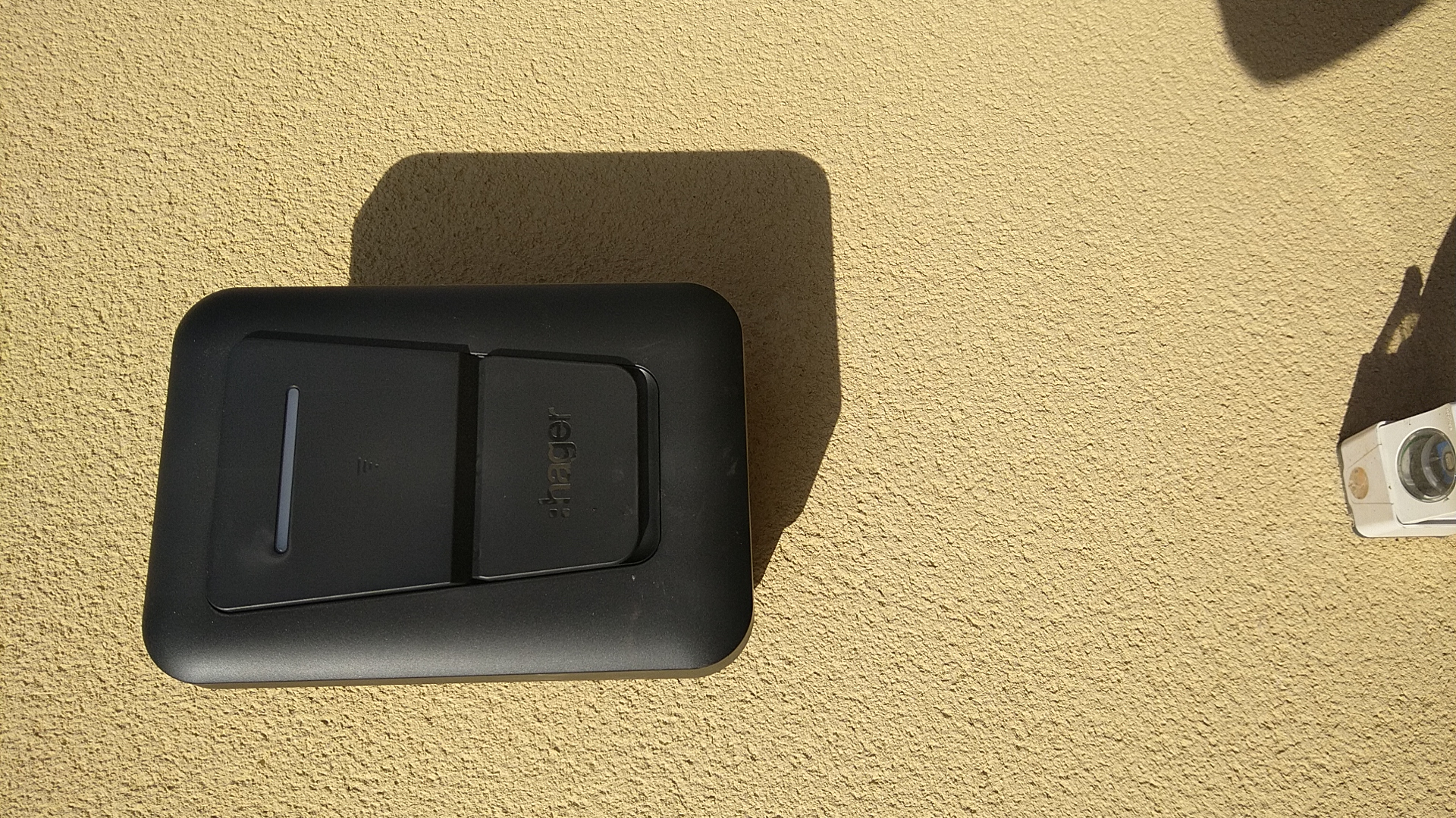 Borne de recharge HAGER installer chez un particulier