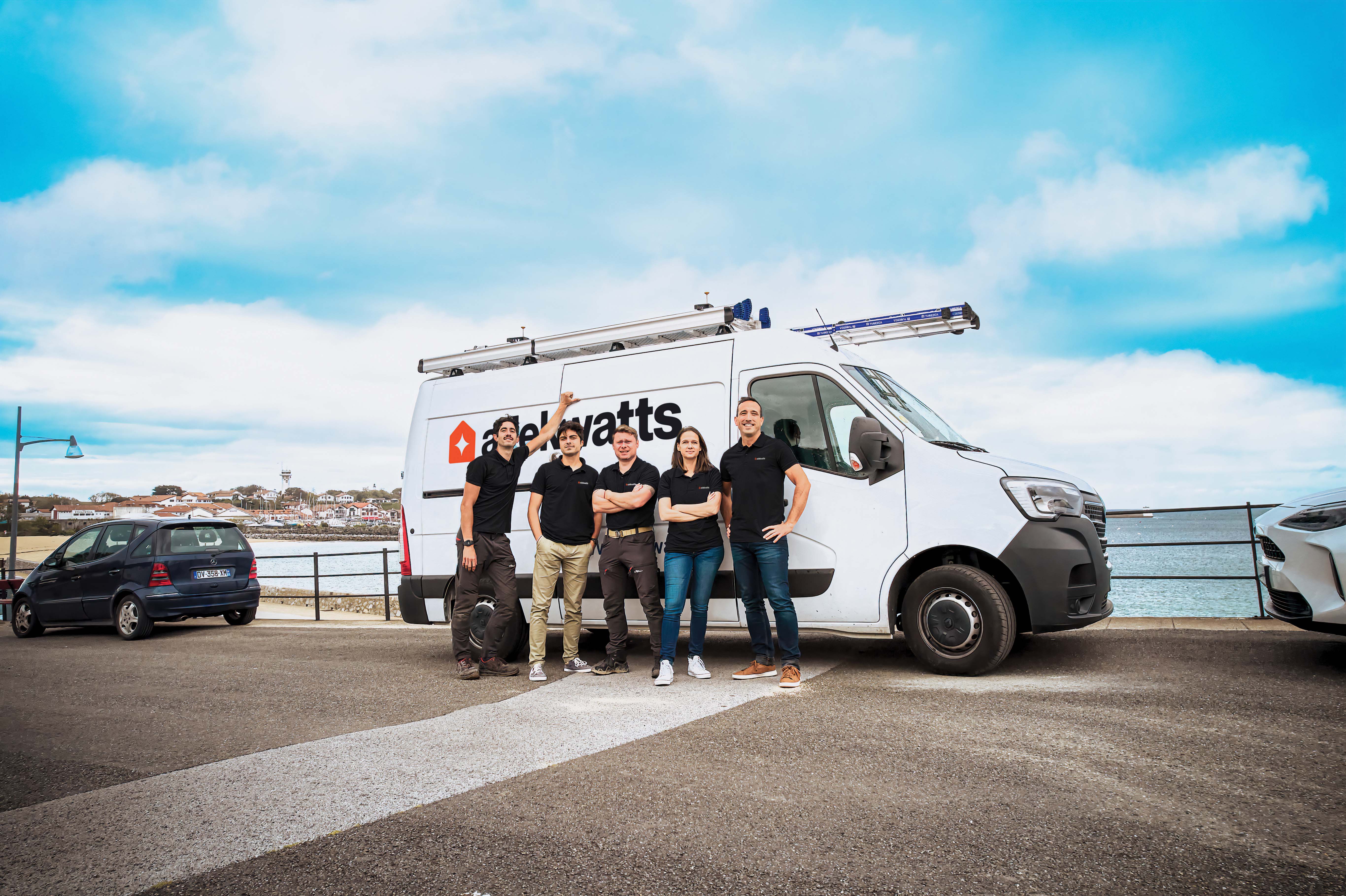 L'équipe d'adekwatts Urrugne