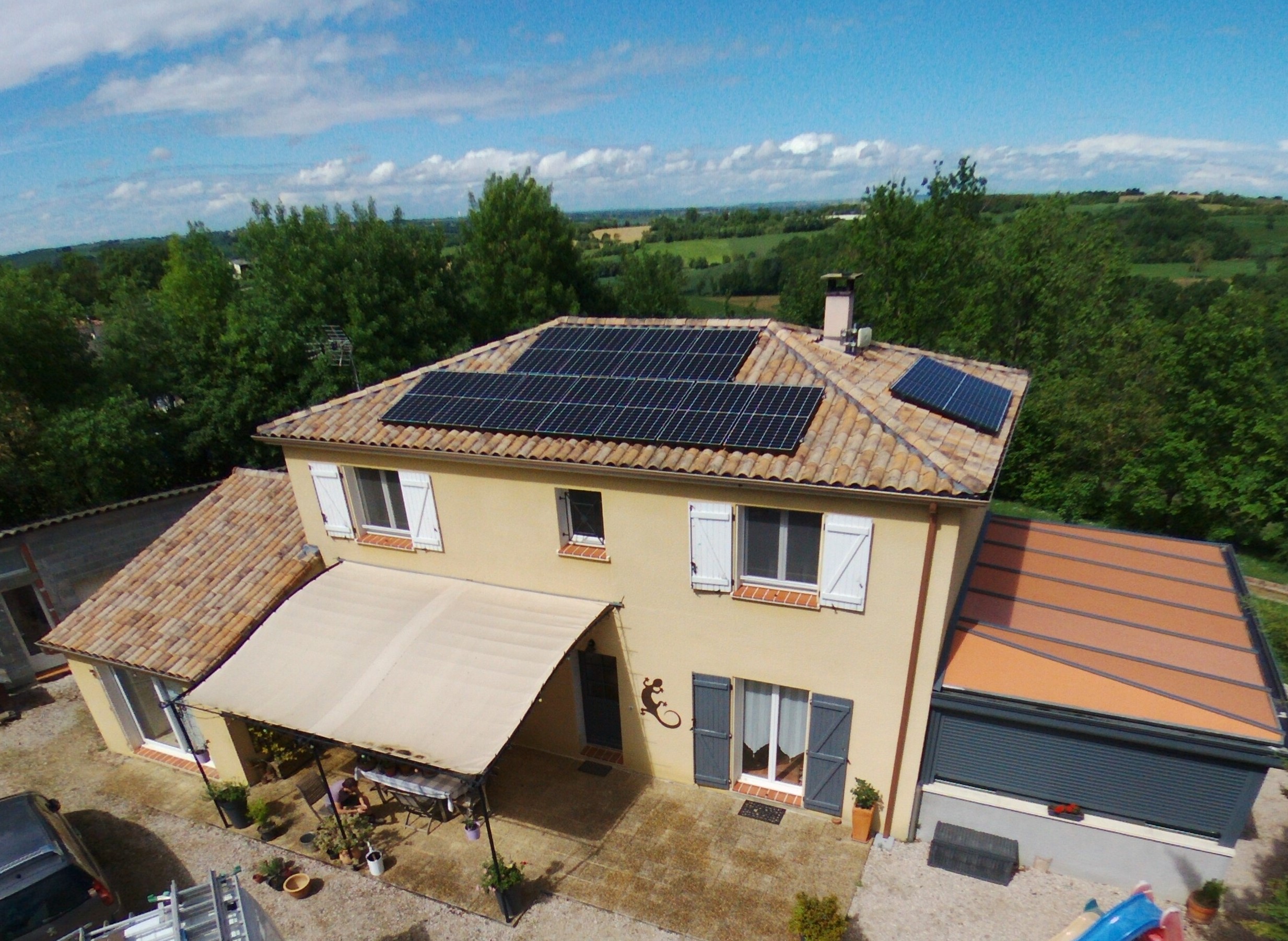 Installation photovoltaïque 4,5 kWc (32) | 2020