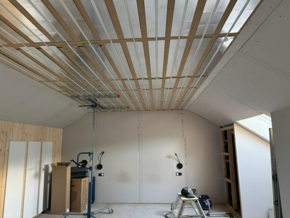Plafond chauffant rafraîchissant Caleosol ECO+ Fabrication France 