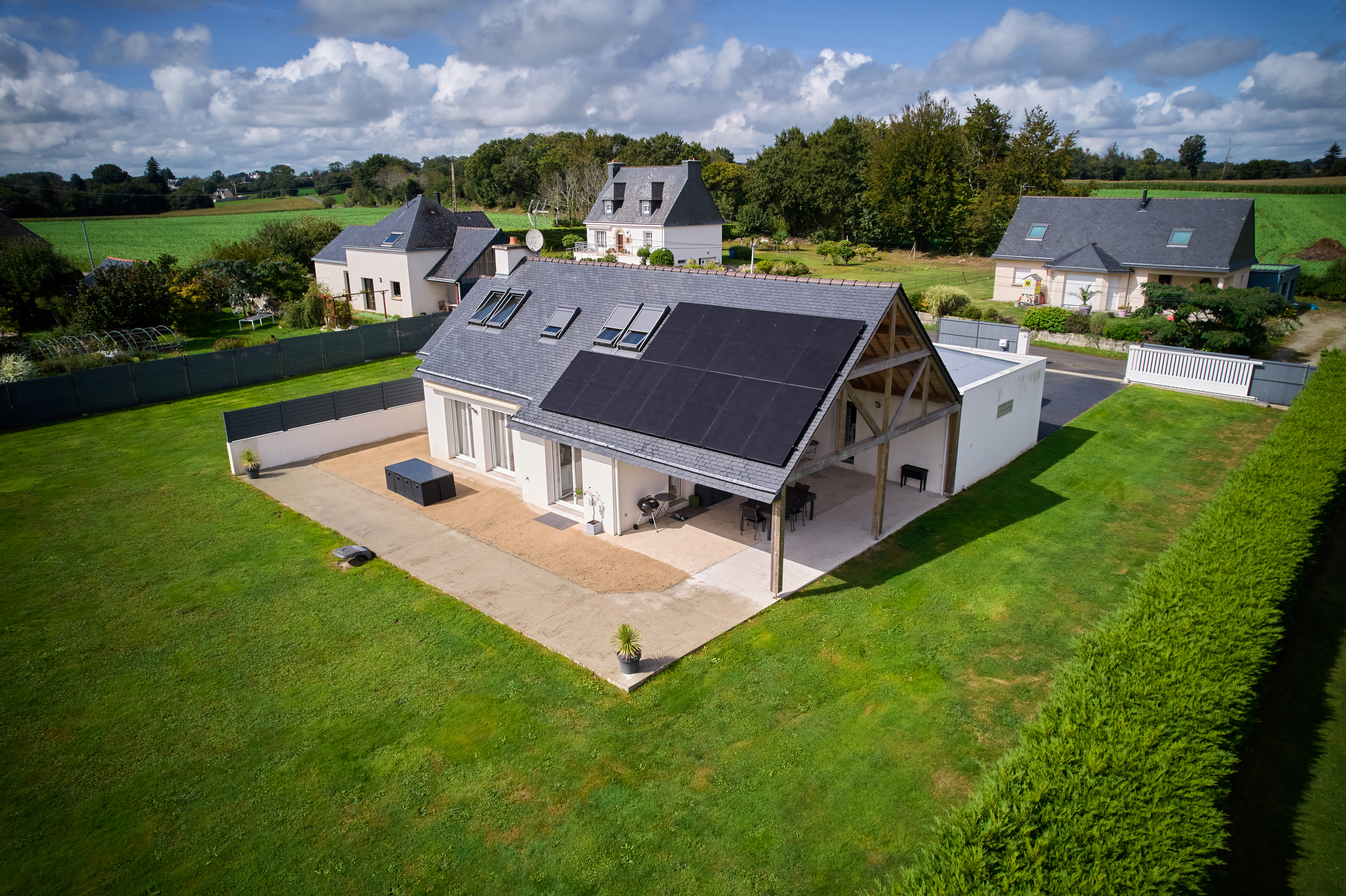 Réalisation d'un 6kWc Locunolé