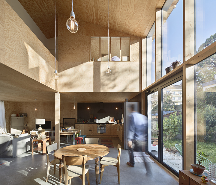 Rénovation énergétique à Nantes avec mur rideau