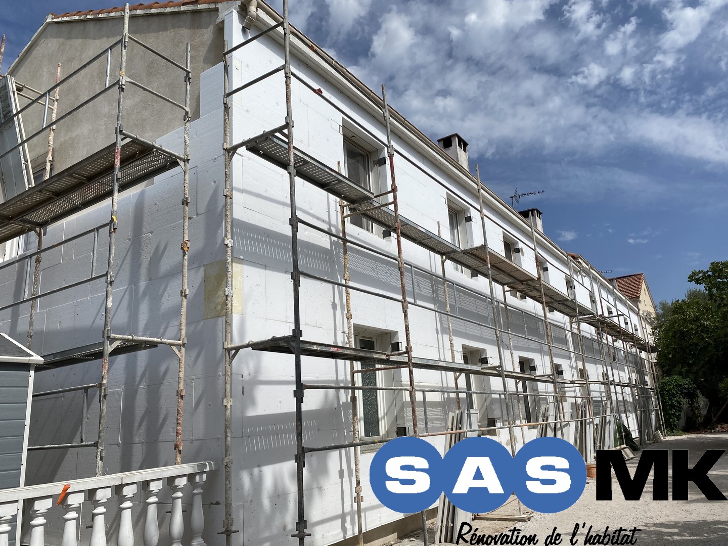 avant travaux isolation thermique par l'extérieur HYERES