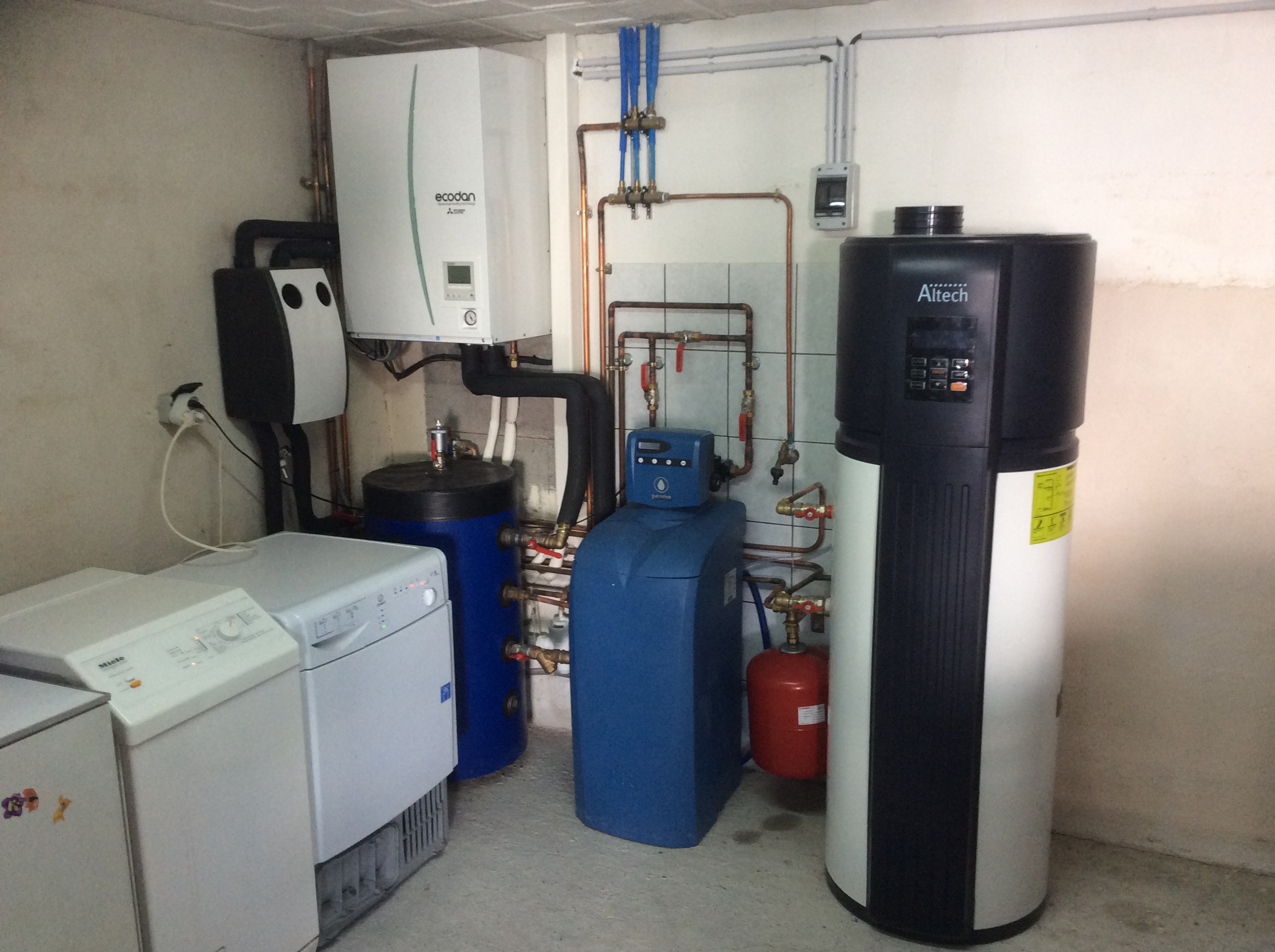 PAC Air/Eau plus ballon thermodynamique