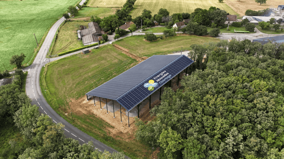 Hangar agricole photovoltaïque