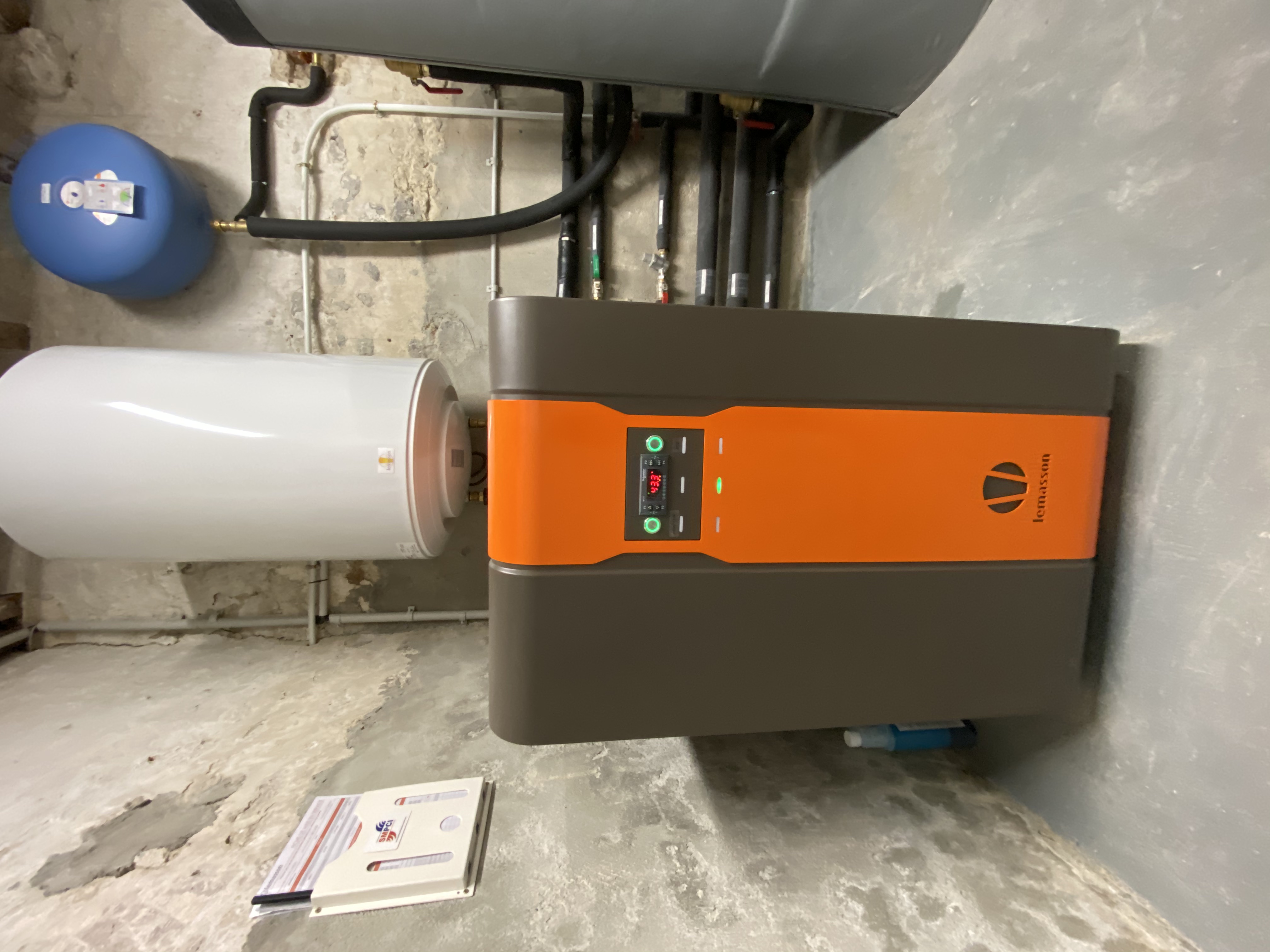 Pompe à Chaleur EAU / EAU LEMASSON