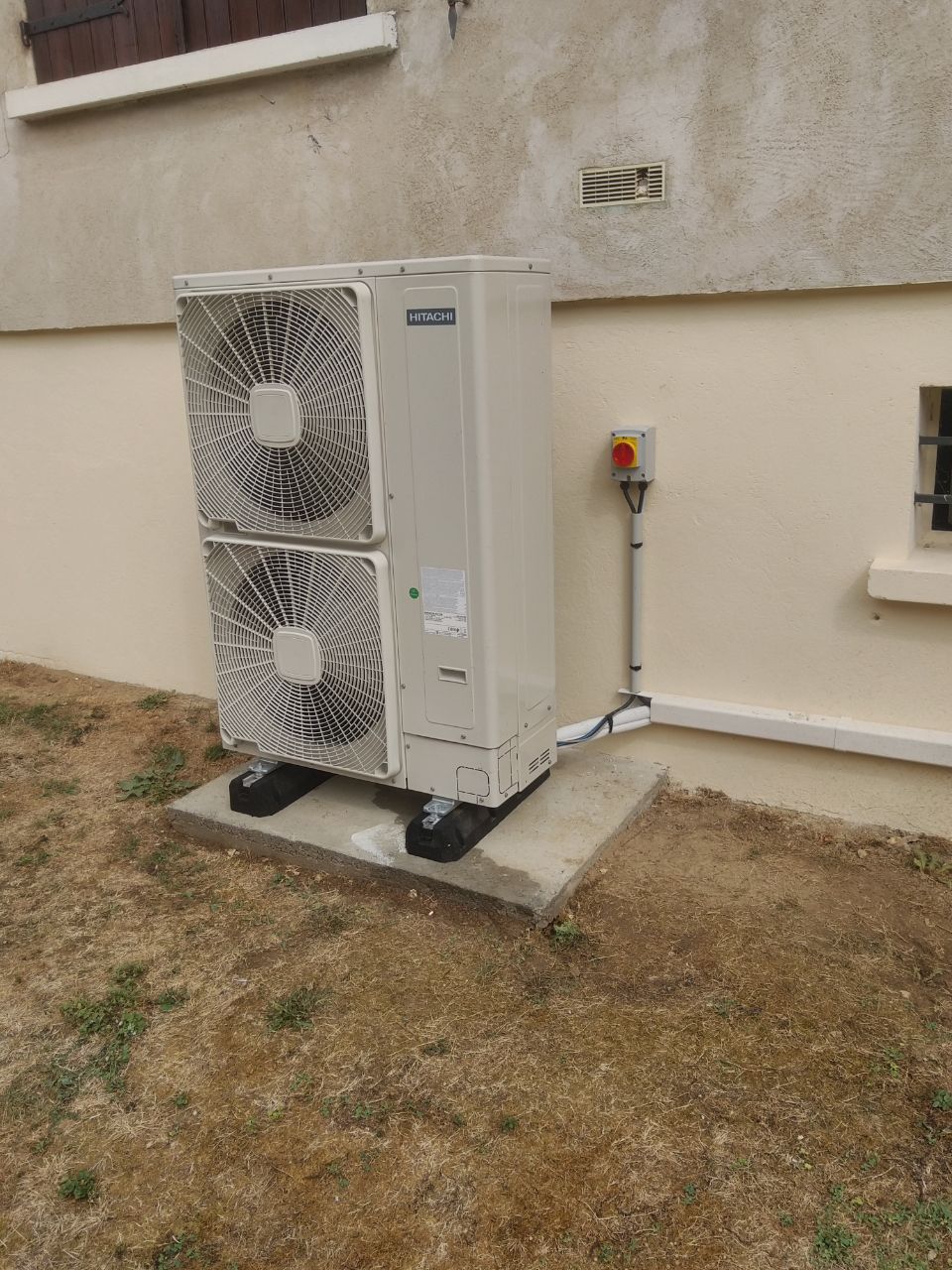 Installation de Pompe à chaleur chez un particulier