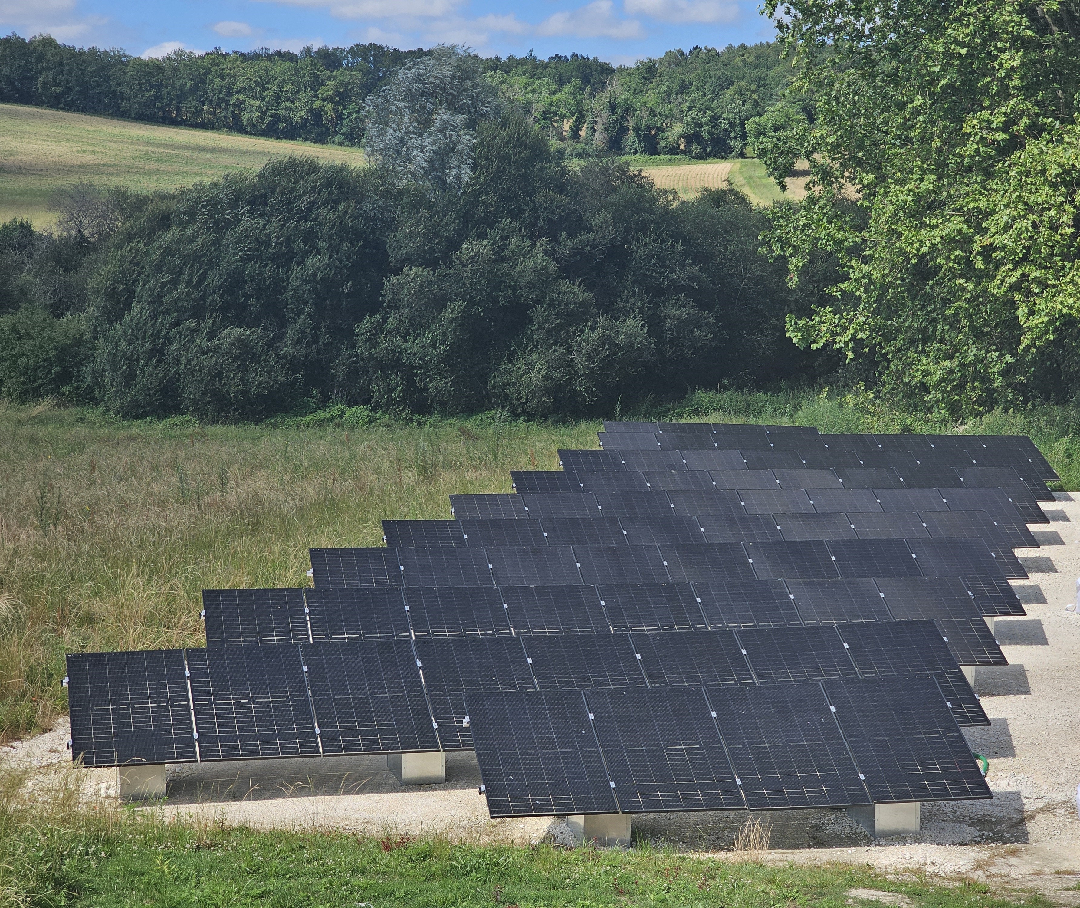 Centrale photovoltaïque en toiture