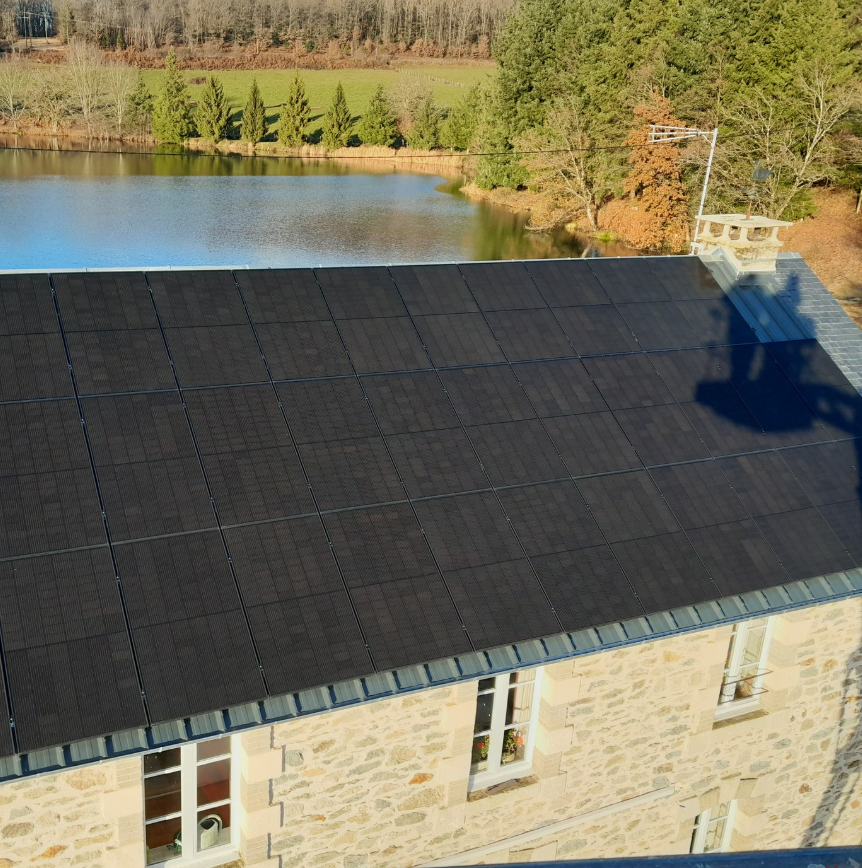 Centrale photovoltaïque en toiture