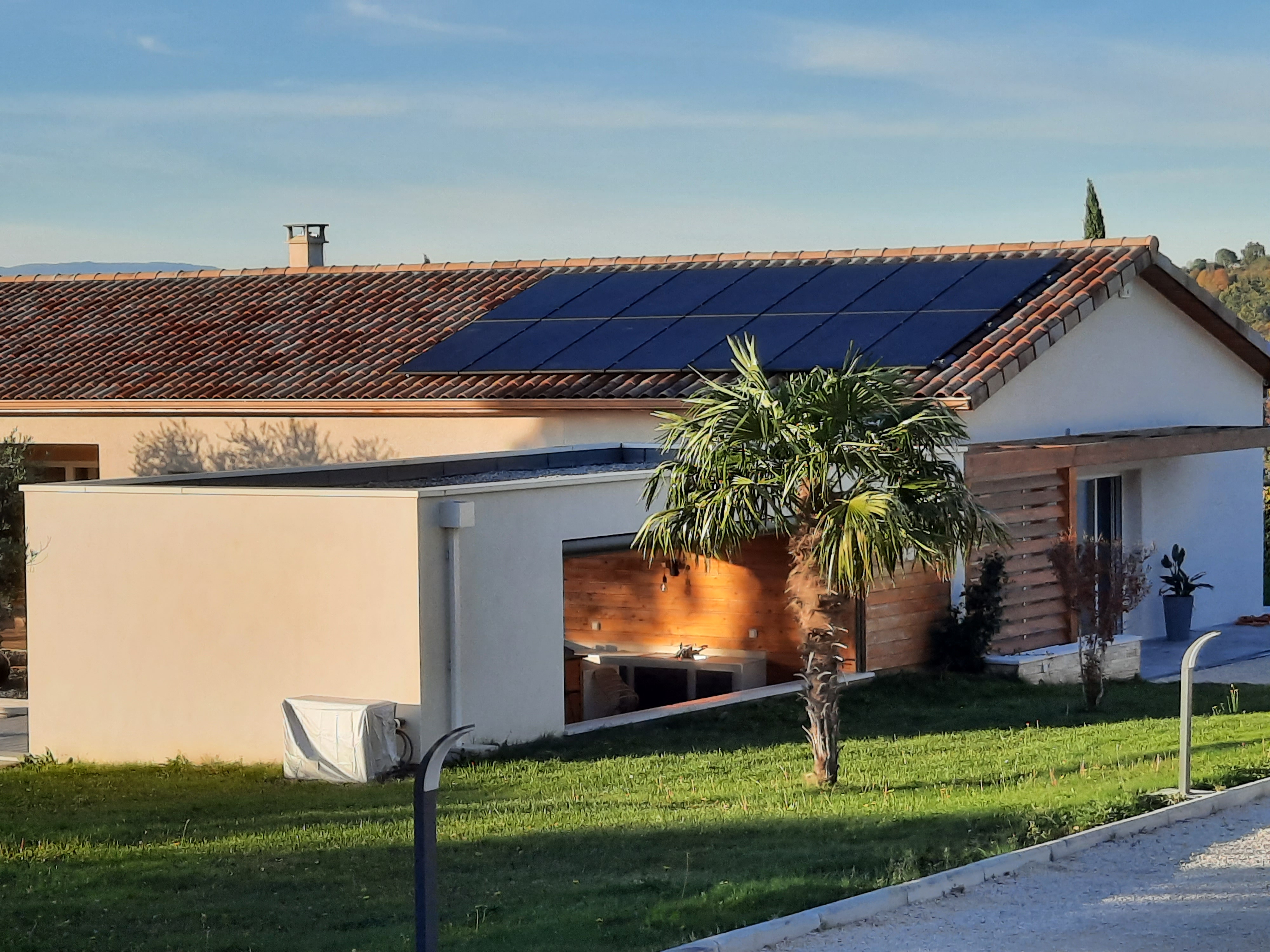 Installation photovoltaïque 6 kWc à ALBON 38