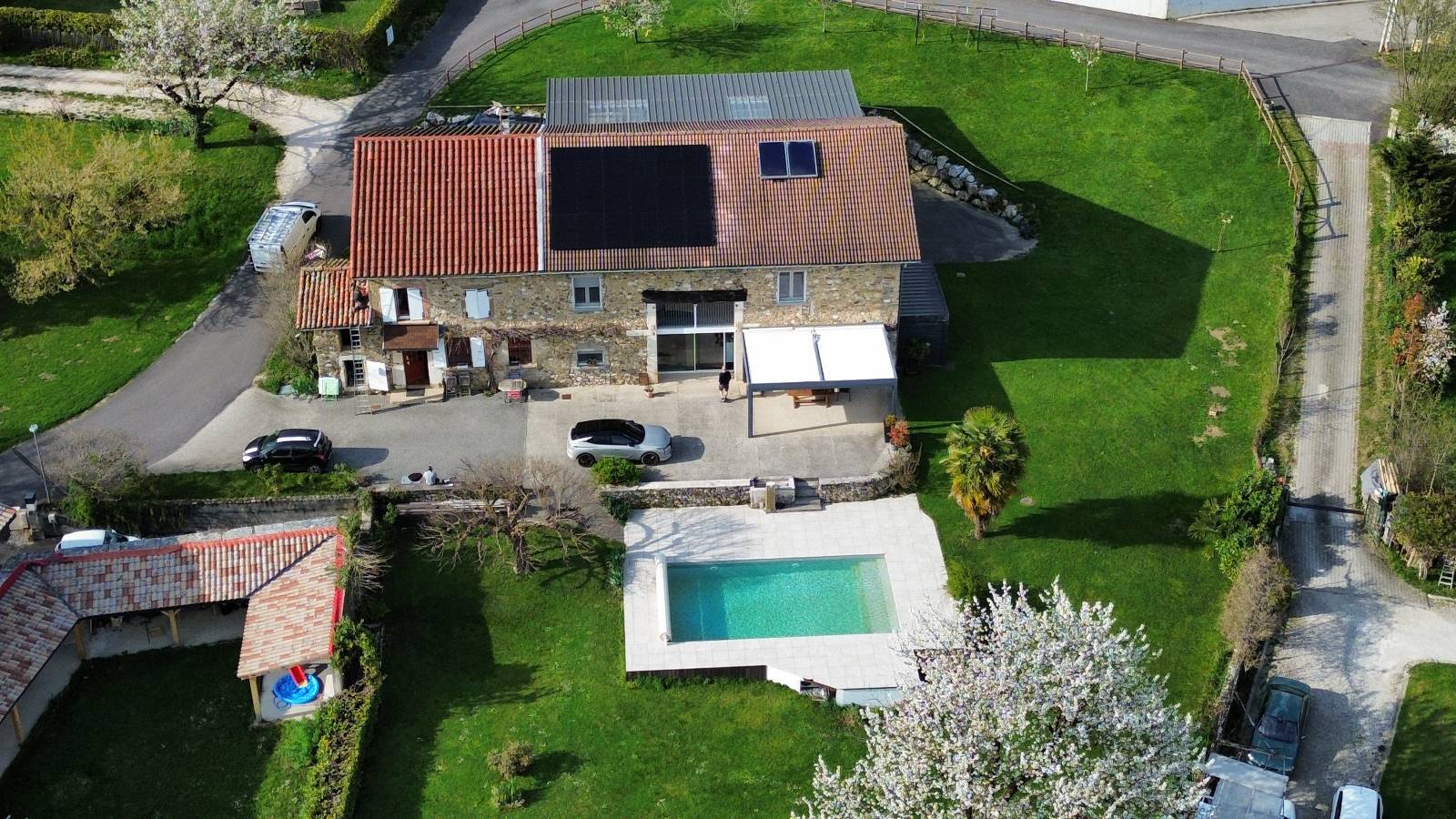 Installation photovoltaïque 9 kWc à St Jean de Moirans 38