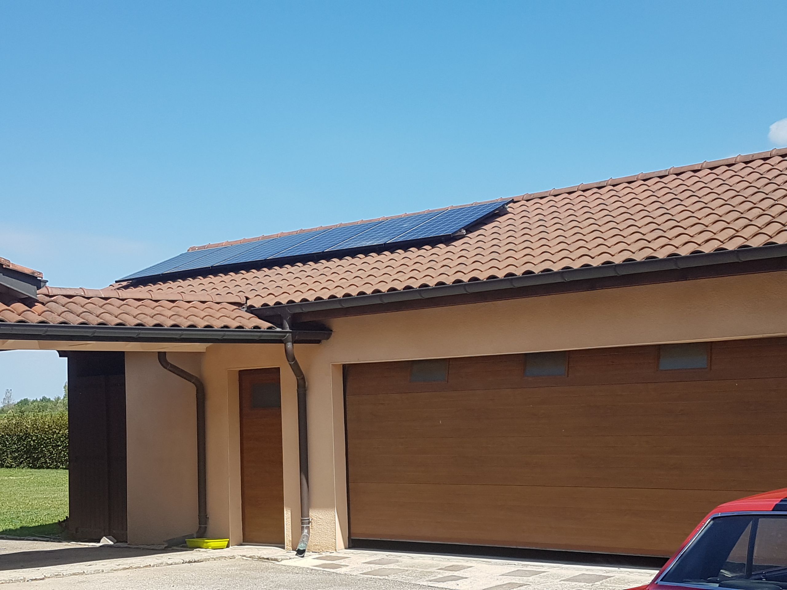 Installation solaire dans l\'AIN