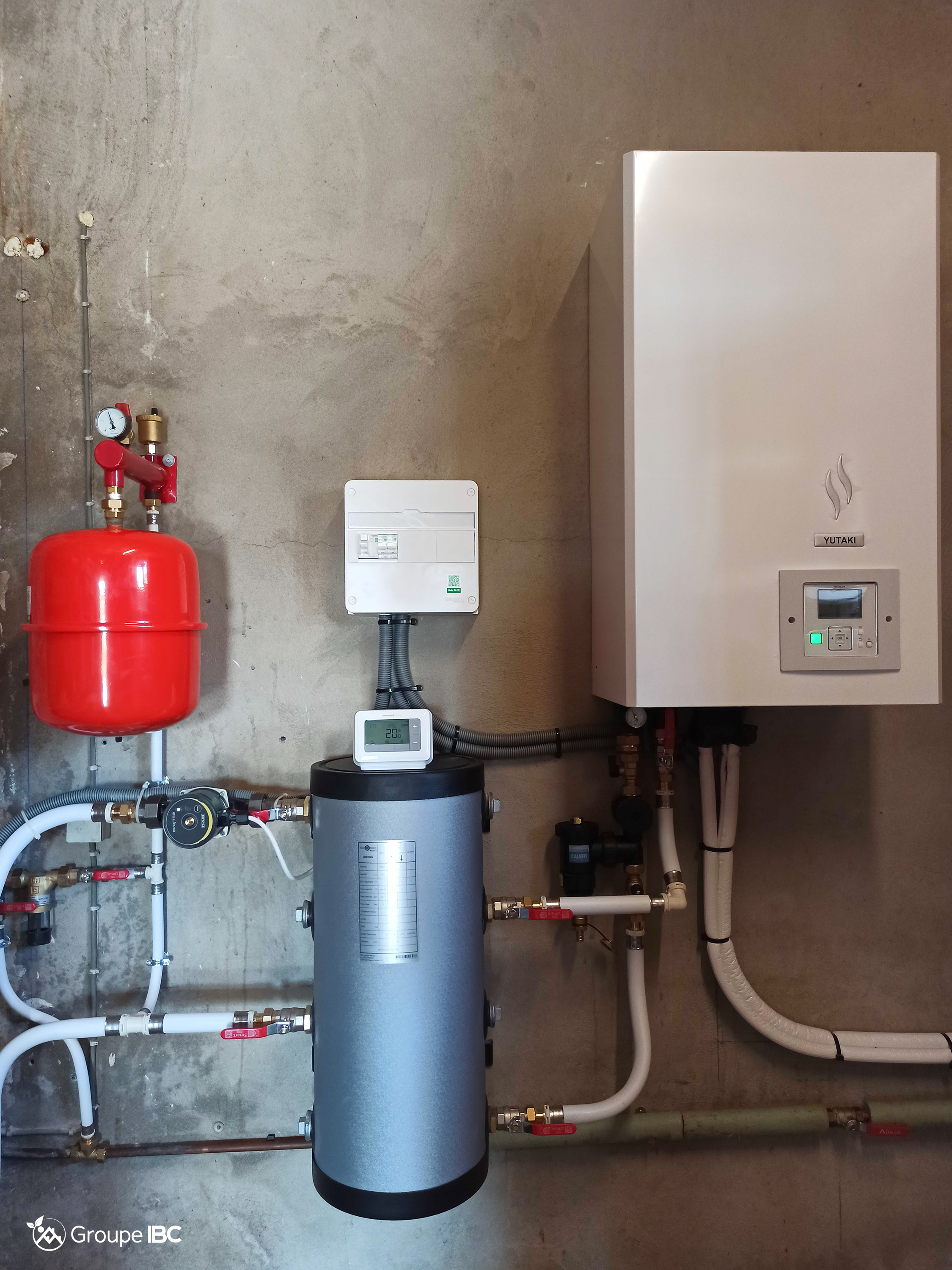 IBC ENR du Groupe IBC installe votre Pompe à chaleur Air-Eau