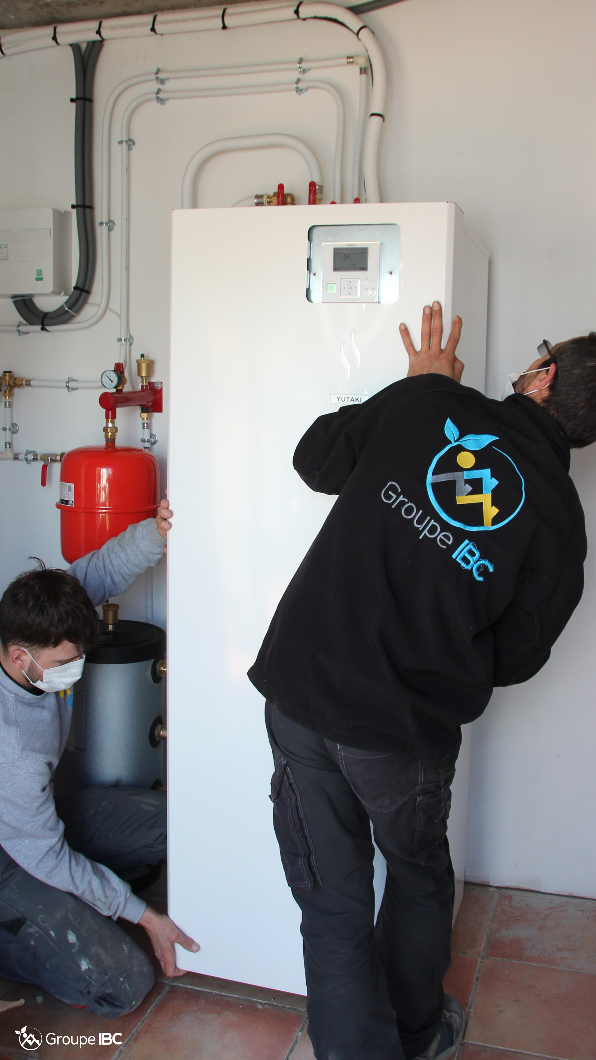 IBC ENR du Groupe IBC installe votre pompe à chaleur air-eau