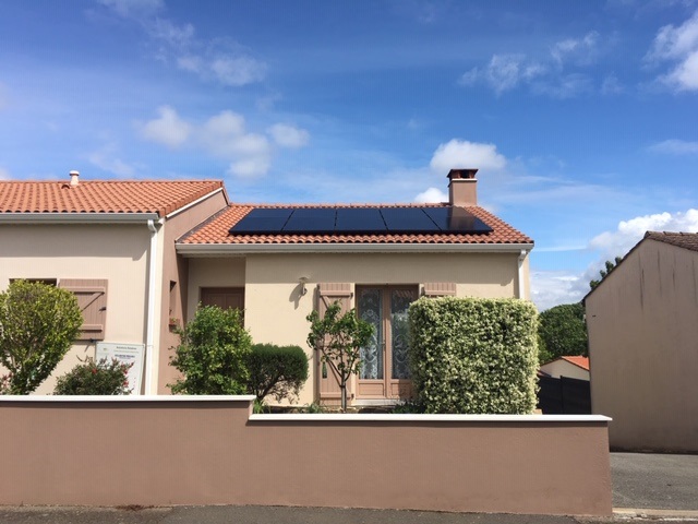 Centrale de 3kWc en autoconsommation (tuile)