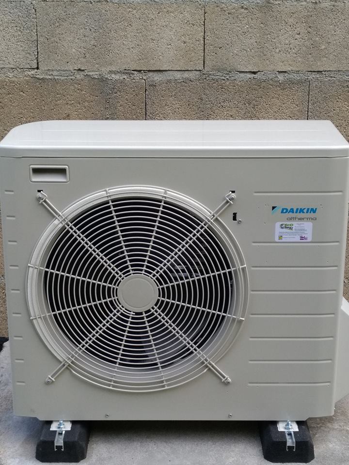pompe à chaleur daikin air eau