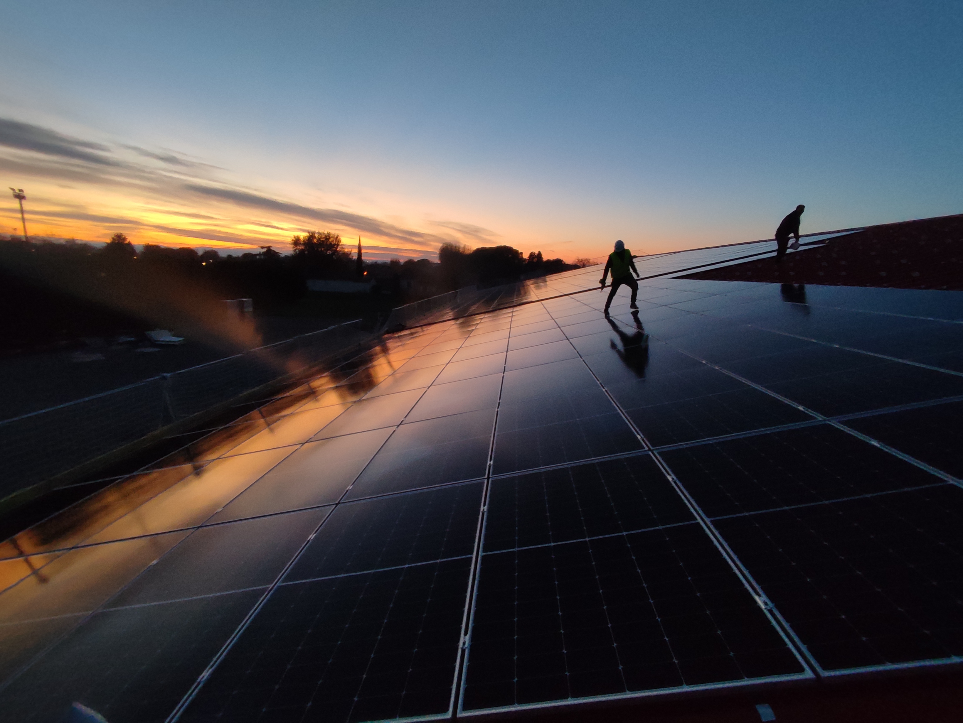 Chantier photovoltaïque Déc.2024