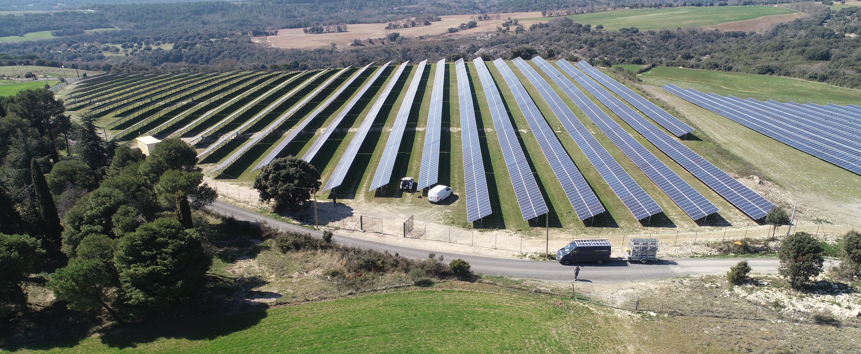Centrale au sol de 3,3 MWc (Salsigne dans le 11)
