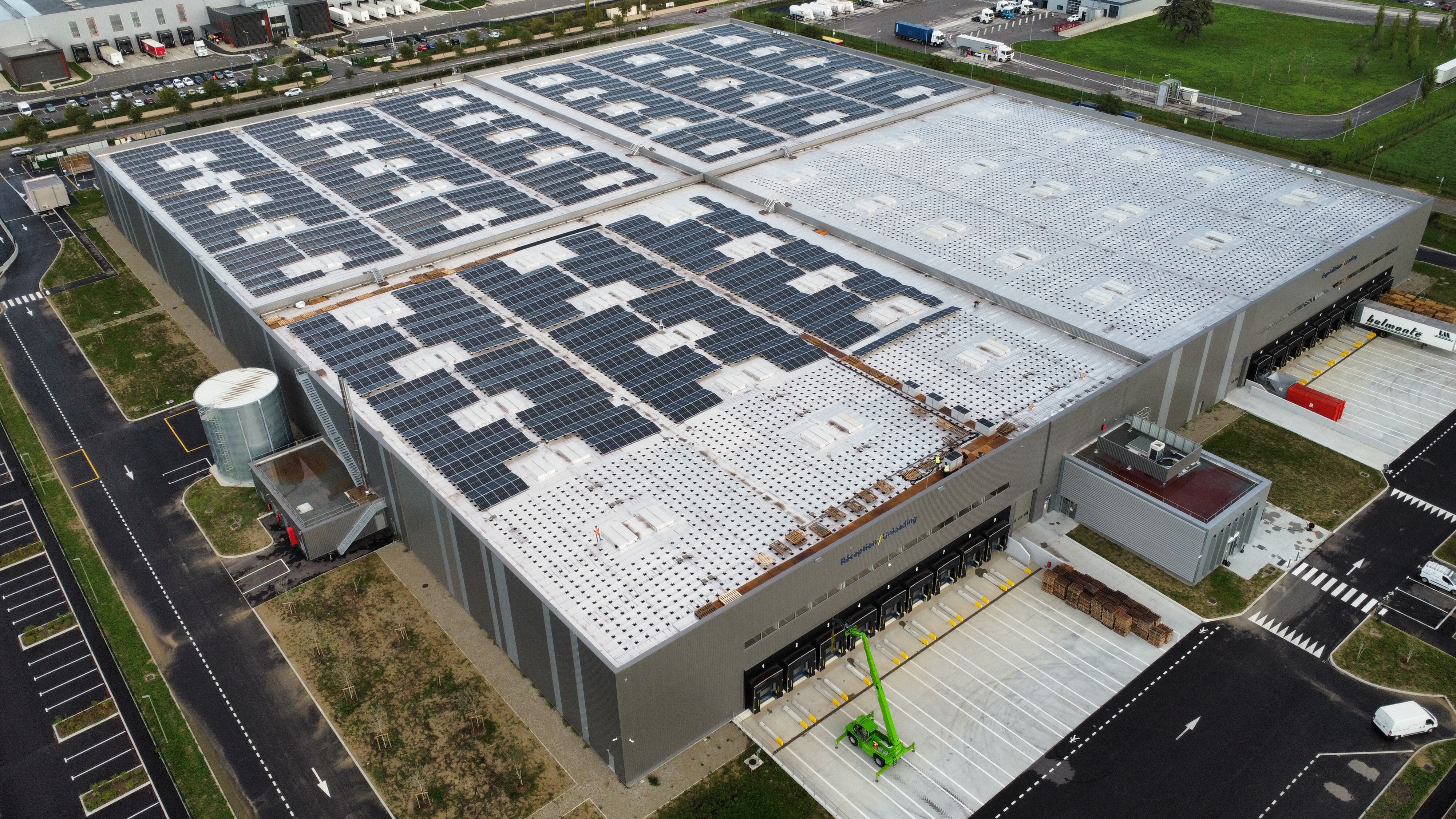 Centre logistique en toiture terrasse (Valence)