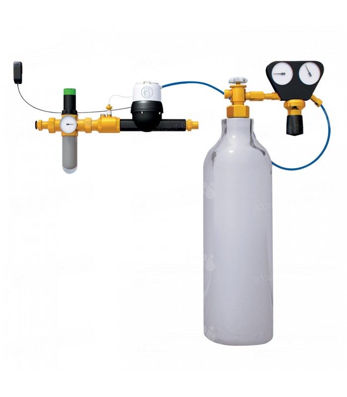 Adoucisseur d'eau au CO2