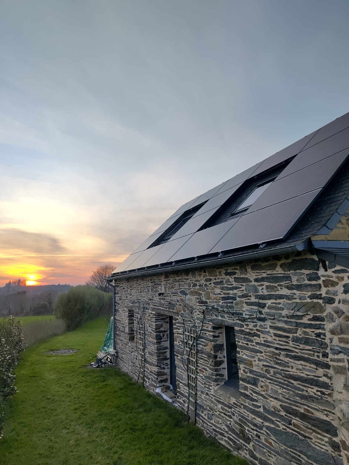 7,3 kWc sur toiture ardoise